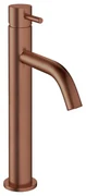 Crosswater MPRO Wastafelkraan - 36.2cm - hoog - zonder waste - geborsteld brons PRO112DNBZ
