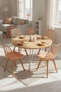 Set 4 Mima Stoelen