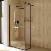 Riho Define inloopdouche l-vorm 100x40x200cm ijzer verouderd mat