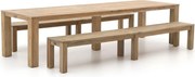 Picknickset ROUGH | 10 personen | Tuinset teakhout | 3-delig | Kees Smit Tuinmeubelen