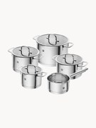 Kookpannen TrueFlow van edelstaal, set van 5