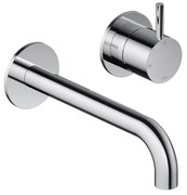 Hotbath Cobber Wastafelkraan inbouw - 18 cm uitloop - chroom CB105EXT18CR HBCB105