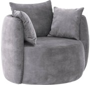 Goossens Fauteuil Terra, Fauteuil met kruisnaad