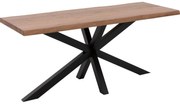 Goossens Eettafel Blade, Boomstamblad 180 x 90 cm 5 cm dik