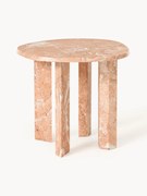 Ronde bijzettafel Taula van marmer