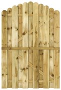 vidaXL Poort 100x150 cm geïmpregneerd grenenhout