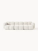 Modulaire bank Tayla (4-zits) van bouclé
