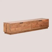 Tv-meubel 200x40 Cm In Tasmaanse Acaciahout Acacia Bruin - Sklum