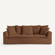 Zitbank in gemêleerde stof, Otavia