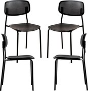 Set 4 Piki Stoelen