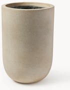 Bloempot Tuscany van beton, H 34 cm