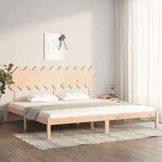 vidaXL Bedframe massief hout 200x200 cm