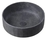 Ideavit Lixir Waskom 42x15cm rond concrete beton dark grey 290293-D2