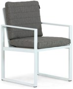 Tuinstoel Aluminium Wit Lifestyle Garden Furniture Nuno