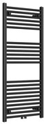 Rosani Classic radiator 60x120cm recht middenaansluiting 561watt mat zwart AF-CN 60/120 matt black middle-connect