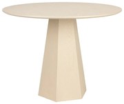 Zuiver Pilar Brown Rice Ronde Design Eettafel Brown Rice - 100 X 100cm.