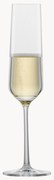 Kristallen champagneglazen Pure, (set van 2)