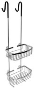 Best Design Rome Etagere 80.4x24.2x16cm voor ophangen chroom 3814160