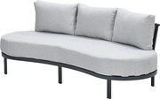 Garden Impressions Toscana loungebank L225 cm - donker grijs