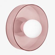 Jaxal Badkamer Wandlamp Roze & Ø25 Cm - Sklum