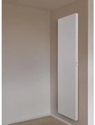 Vasco E-PANEL elektrische Design radiator 50x180cm 1250watt Staal Traffic White 113410500180000009016-0000