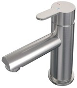 Brauer Brushed - Edition Wastafelmengkraan opbouw - laag - model d - PVD - geborsteld RVS 5-NG-001-HD4