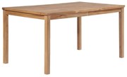 vidaXL Tuintafel 150x90x77 cm massief teakhout