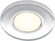 Ben Round Inbouwspot Ø 3,4x3,9 cm Chroom