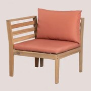 Modules Voor Tuinset In Filips Acaciahout Terracota & Fauteuil Links - Sklum