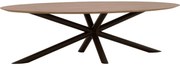 Goossens Excellent Eettafel Gs-1302, Ovaal 300 x 130 cm