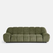 4-zits bank van dik fluweel Nuria