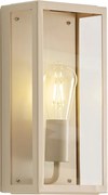 Klassieke buiten wandlamp beige IP44 - Rotterdam