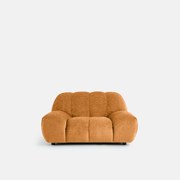 XL fauteuil, dik fluweel, Nuria
