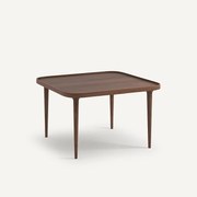 Salontafel in massief notenhout Magosia, groot model