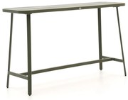 + 10% kassakorting | Bartafel Bellagio | Rechthoekig | Tuintafel Aluminium | 175x58cm | 4 personen | Kees Smit Tuinmeubelen