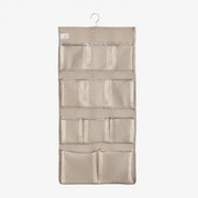 Hangende Organizer Met Metalen Hanger Klere Beige & ↑86 Cm - Sklum