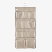 Klere Hangende Organizer Met Metalen Hanger Beige & ↑86 Cm - Sklum