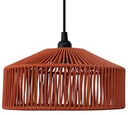 Buitenlamp Bohemian hanglamp terracota touw IP44 - CalabardinaBohemian E27 IP44 Bohemian Buitenverlichting rond