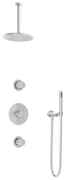 Hotbath Get Together IBS1CR inbouwdouche met 30cm plafondbuis chroom