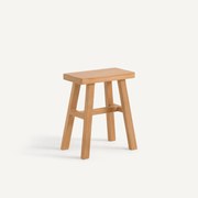 Kruk in massief teak, Fagfred