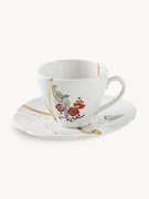 Espressokopje Kintsugi met schoteltje