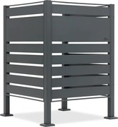 Afvalemmerhoes 120l of 240l Halen CoverTech antraciet