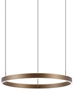 Design hanglamp donker brons 3-staps dimbaar easylift - Titmus
