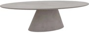 Goossens Eettafel Stone, Ovaal 240 x 120 cm