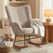 Schommelstoel Teddy Grijs