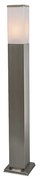 Smart buitenlamp 80 cm staal incl. Wifi P45 - Malios