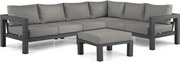 Hoek loungeset 6 personen Aluminium Grijs  Lifestyle Garden Furniture Luca