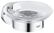 GROHE Essentials Zeepschaal - met houder - wandmontage - chroom 40444001