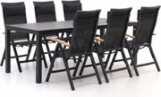 Diningset Bellagio  | 6 personen | Tuinset aluminium | 7-delig | Kees Smit Tuinmeubelen