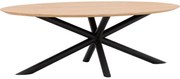 Goossens Excellent Eettafel Gs-1302, Ovaal 220 x 120 cm